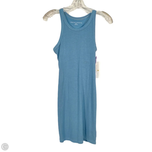 Dress Casual Short By Spiritual Gangster In Blue, Size: S