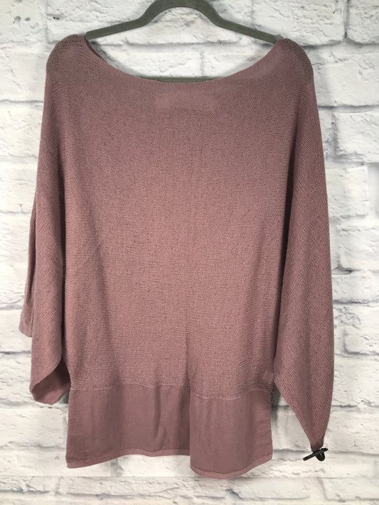 Sweater Cashmere By Clothes Mentor In Purple, Size: L