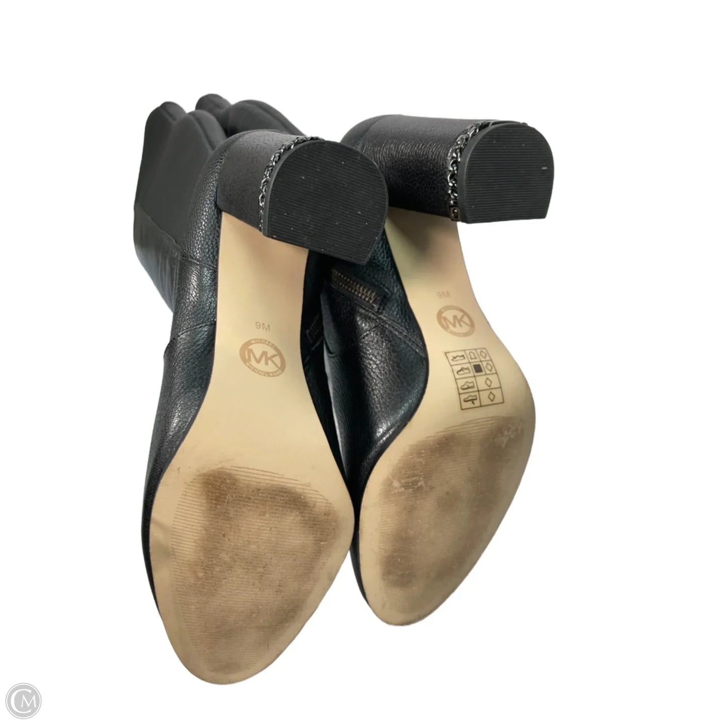 Boots Knee Heels By Michael By Michael Kors In Black, Size: 9