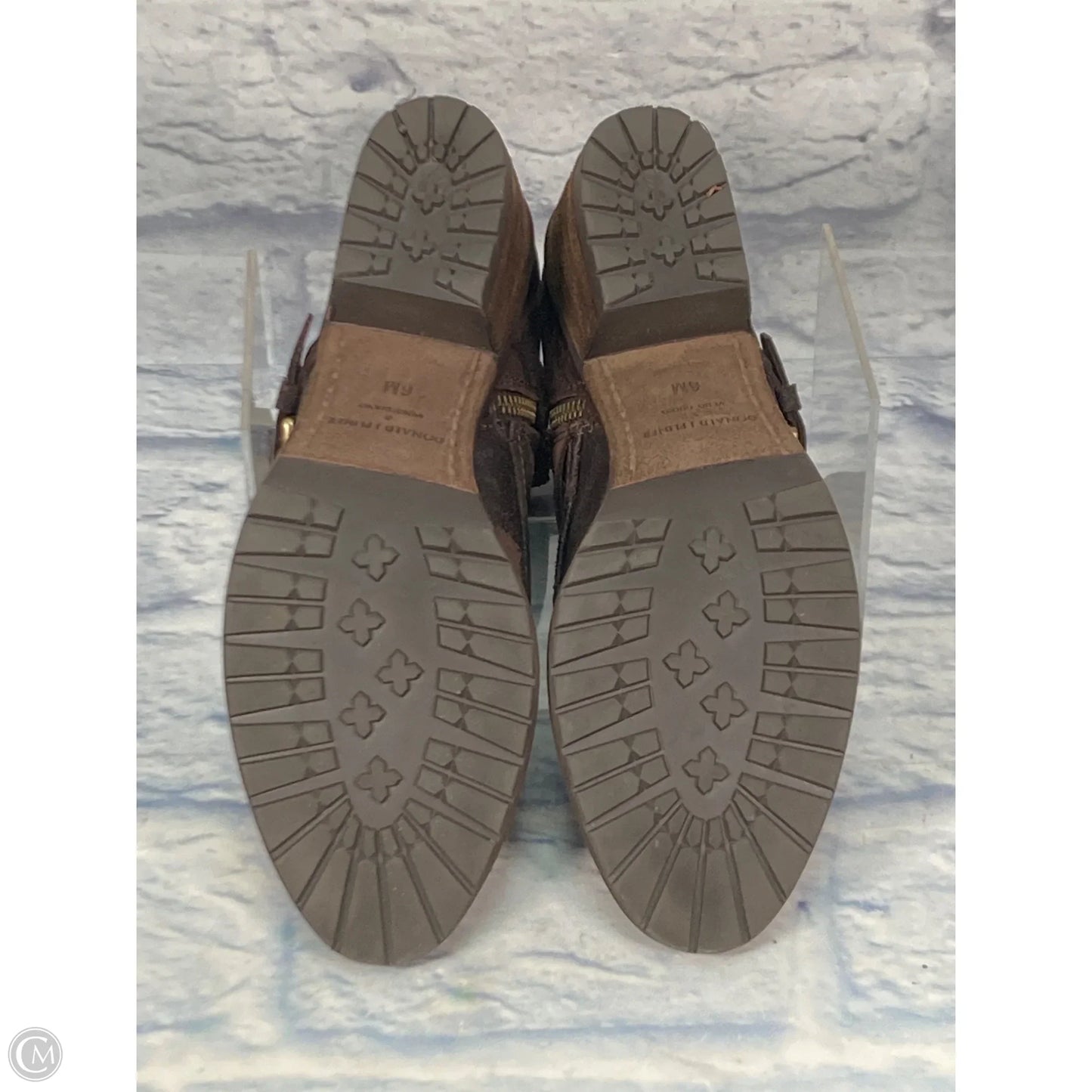 Boots Ankle Heels By Donald Pliner In Brown, Size: 6