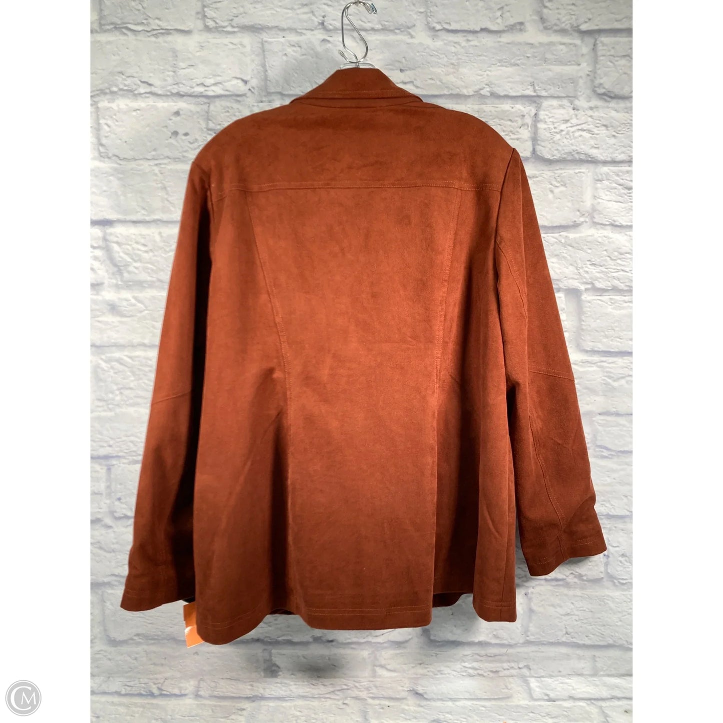 Jacket Other By Chicos In Brown, Size: Xl