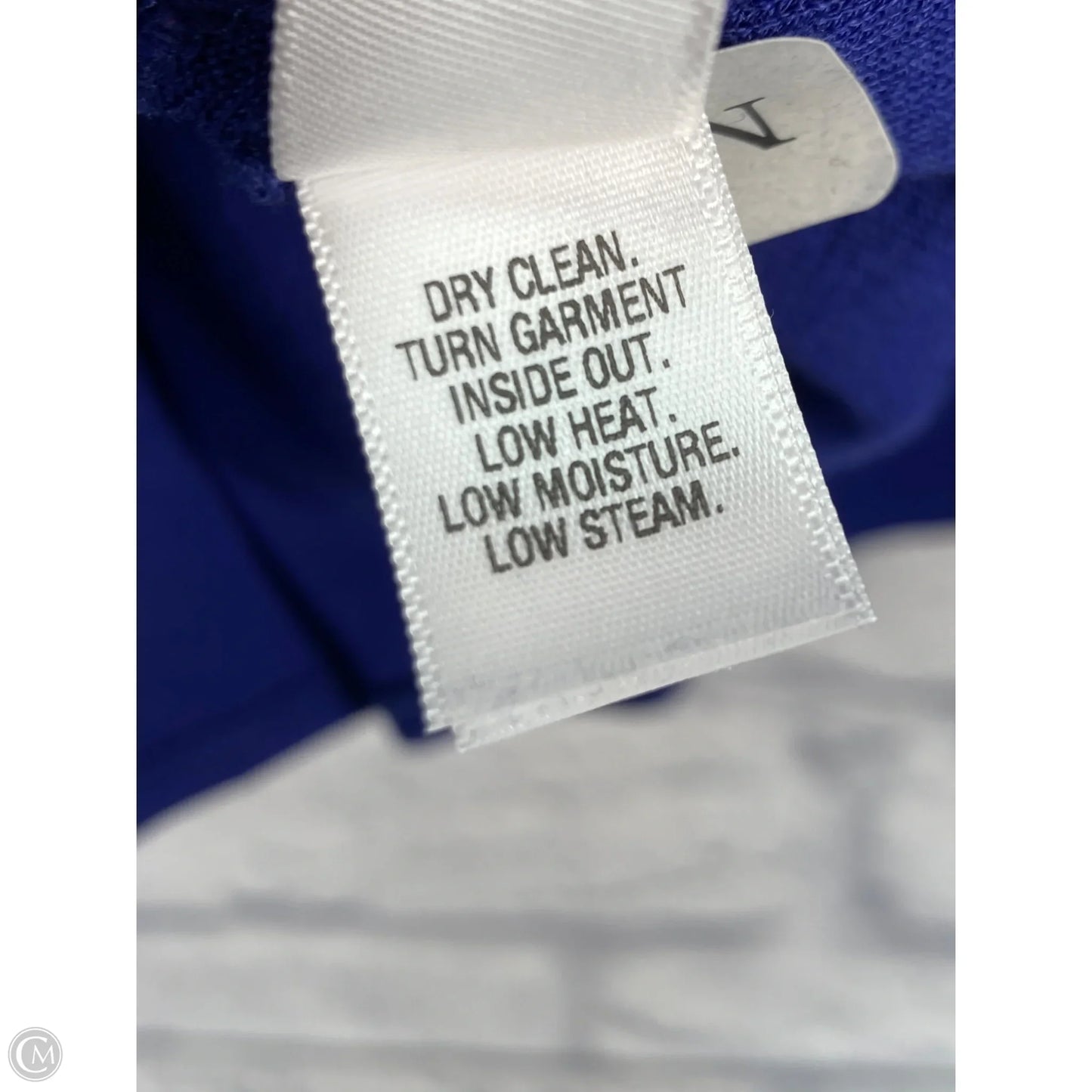 Blouse Luxury Designer By St John Collection In Blue, Size: S