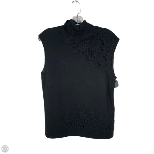Top Sleeveless By Reba In Black, Size: L