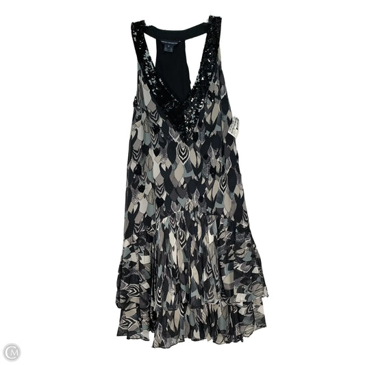 Dress Party Short By French Connection In Black & Grey, Size: S