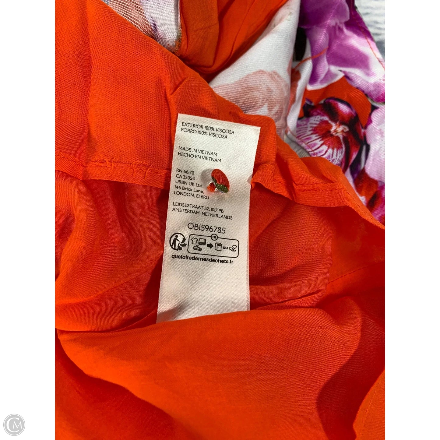 Dress Party Midi By Maeve In Purple & Red, Size: Xxs