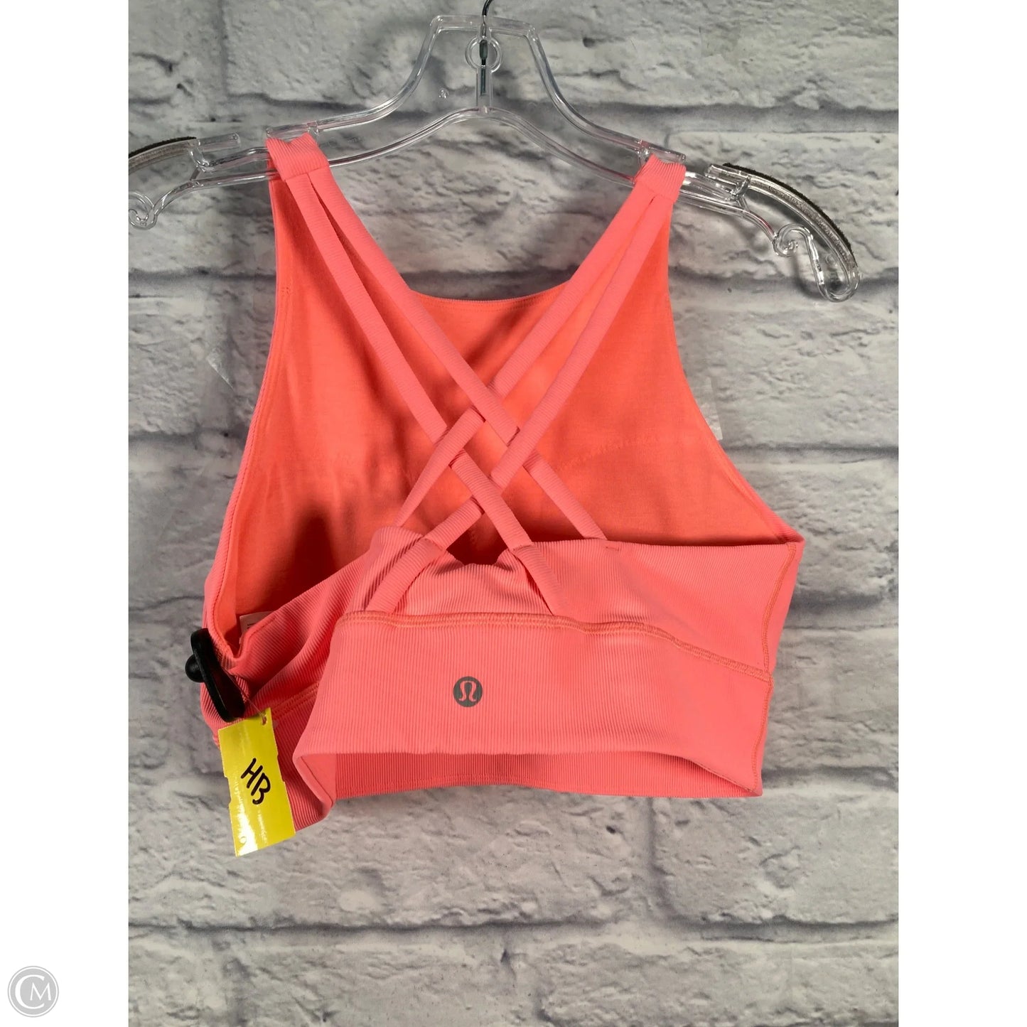 Athletic Bra By Lululemon In Orange, Size: M
