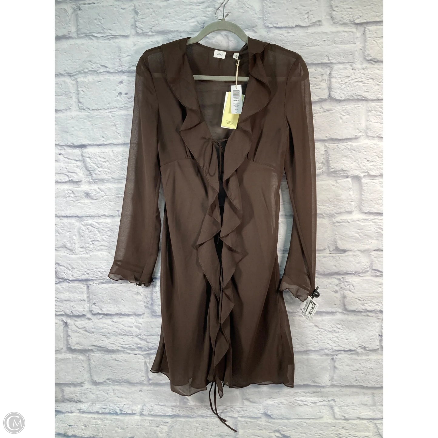 Kimono By Wilfred In Brown, Size: Xs