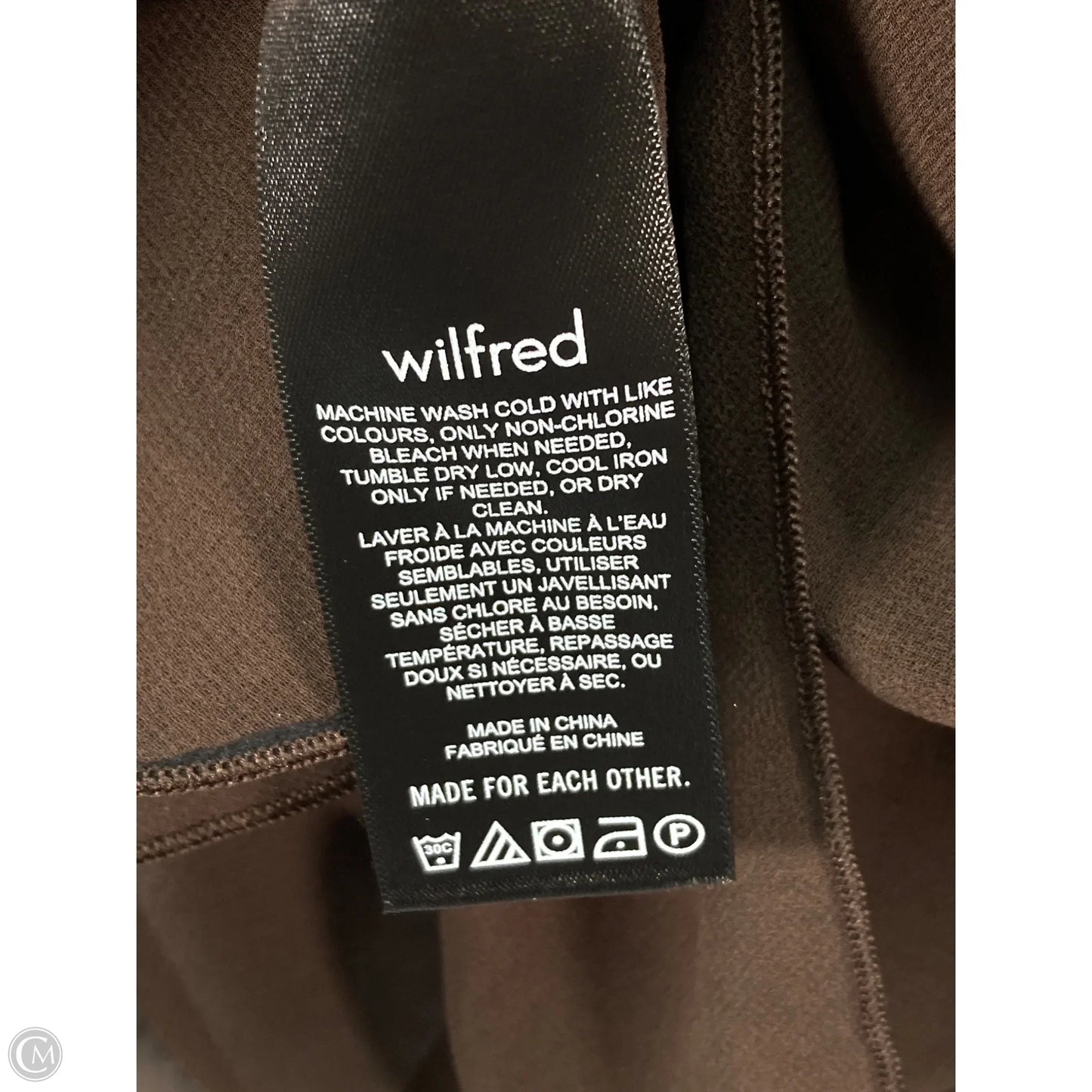 Kimono By Wilfred In Brown, Size: Xs