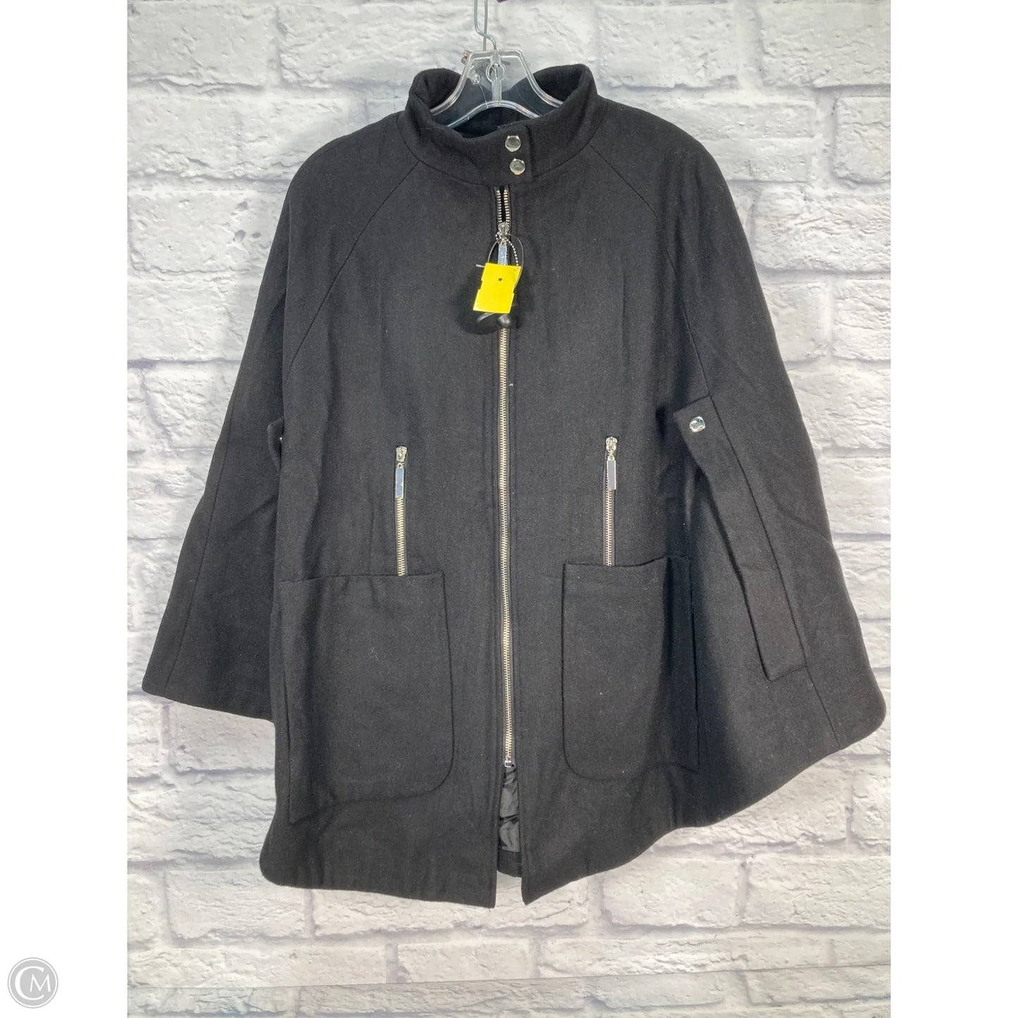 Poncho By Kate & Mallory In Black, Size: M