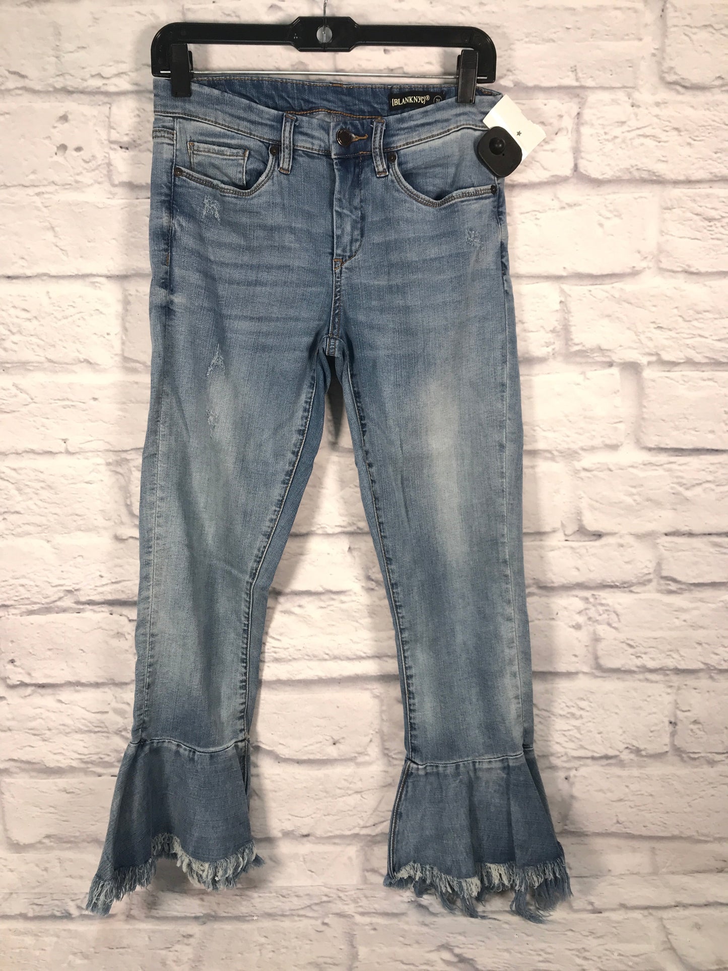 Jeans Cropped By Blanknyc In Blue Denim, Size: 6