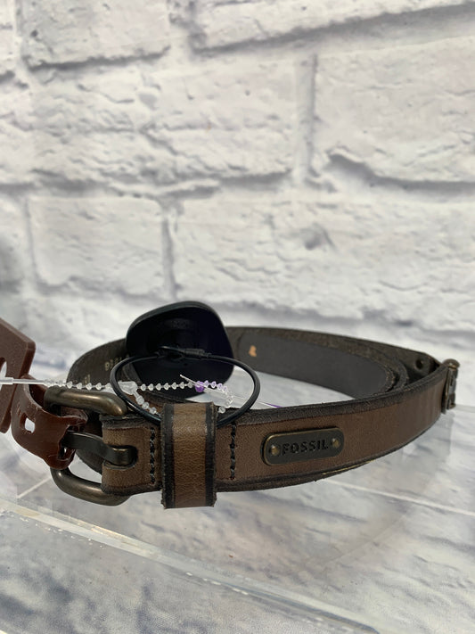 Belt Leather By Fossil  Size: Medium