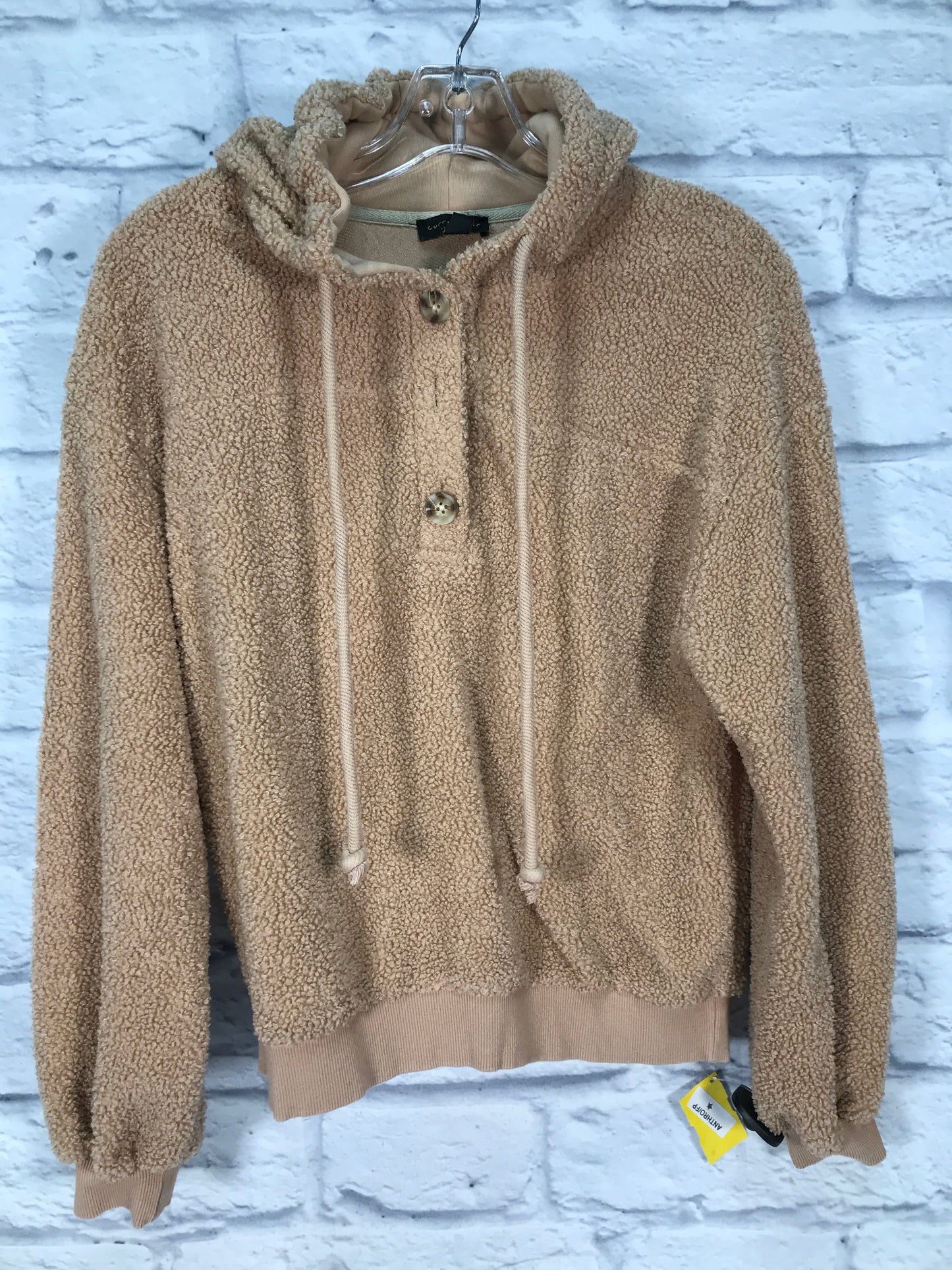 Sweatshirt Hoodie By Current Air In Brown, Size: Xs