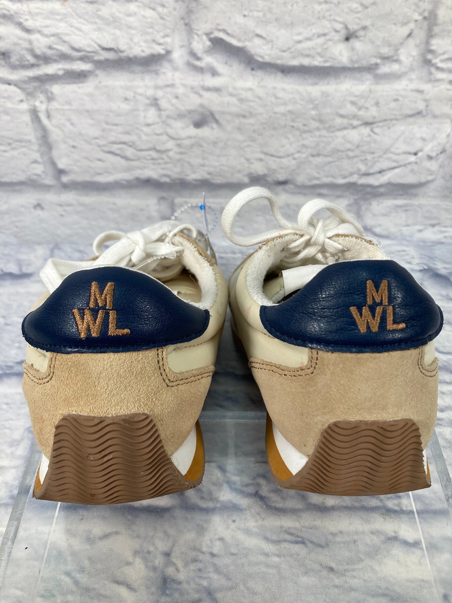 Shoes Sneakers By Madewell In Tan & Yellow, Size: 7.5