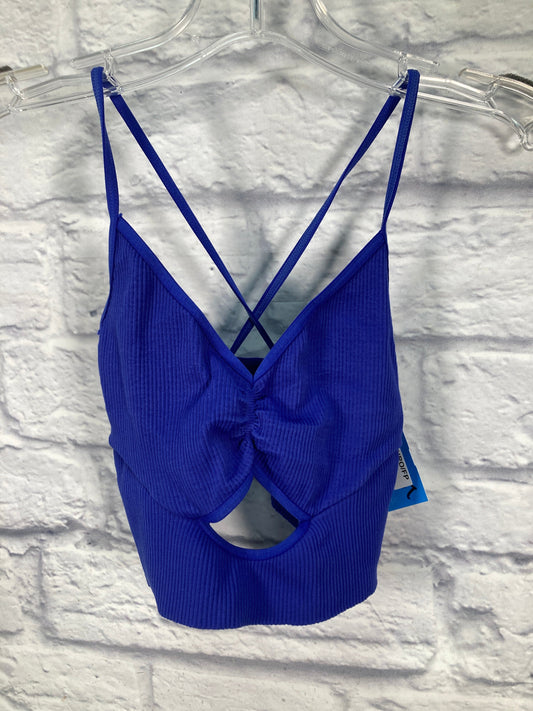 Athletic Bra By Free People In Blue, Size: Xs