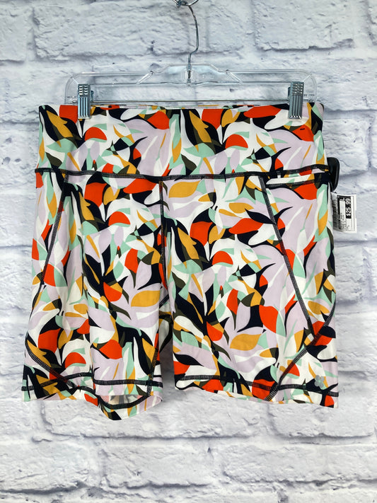 Athletic Shorts By Sweaty Betty In Orange & Yellow, Size: L