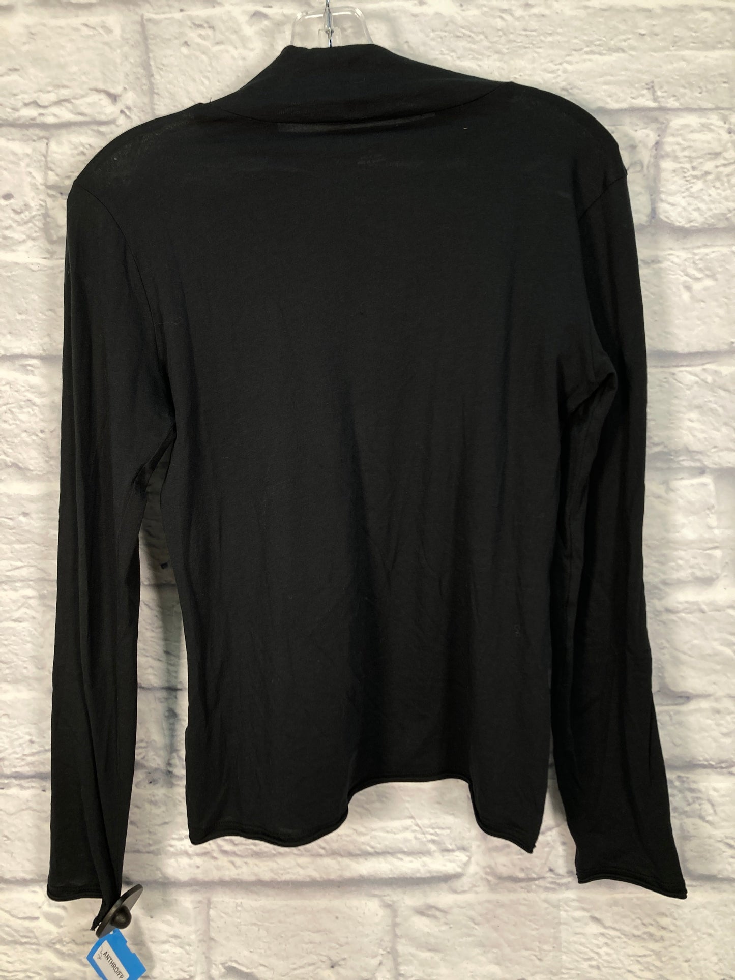 Top Long Sleeve By Anthropologie In Black, Size: S