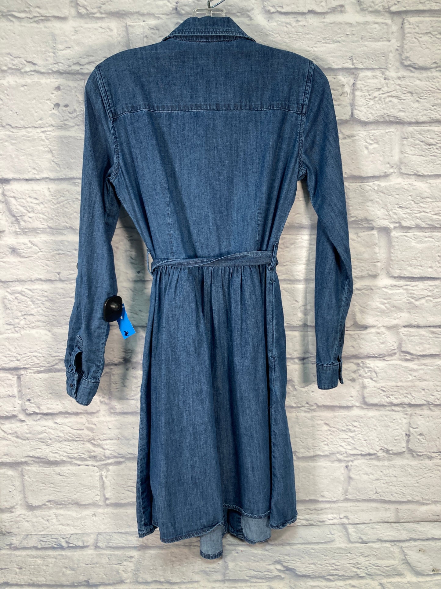 Dress Casual Midi By Draper James In Blue Denim, Size: S