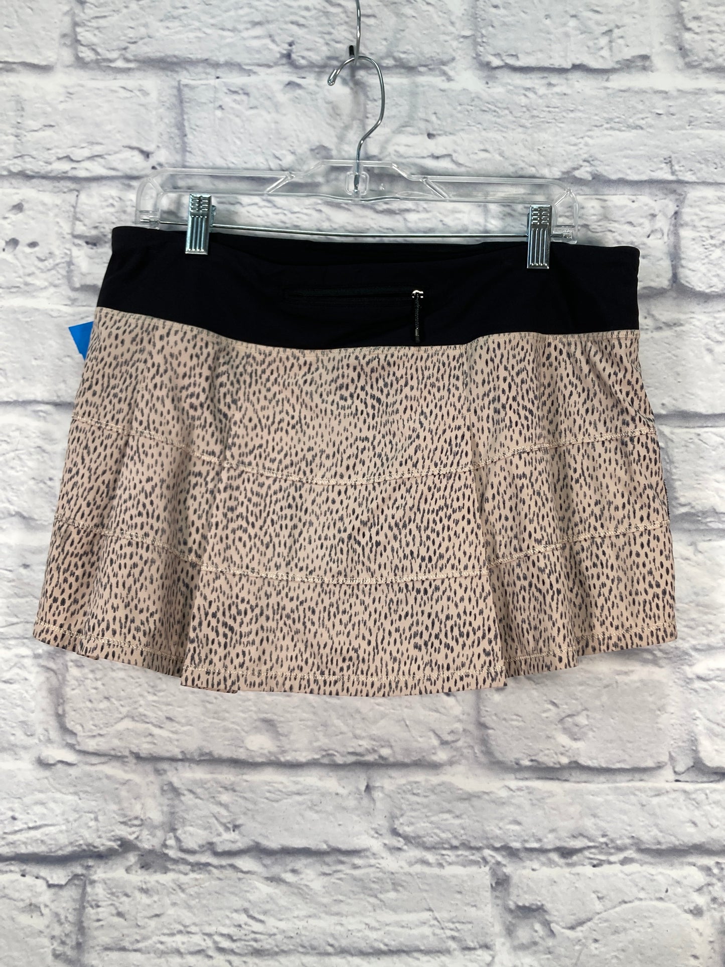 Athletic Skort By Lululemon In Animal Print, Size: L