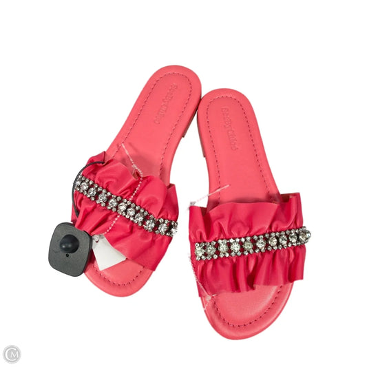 Sandals Designer By See By Chloe In Pink, Size: 7.5
