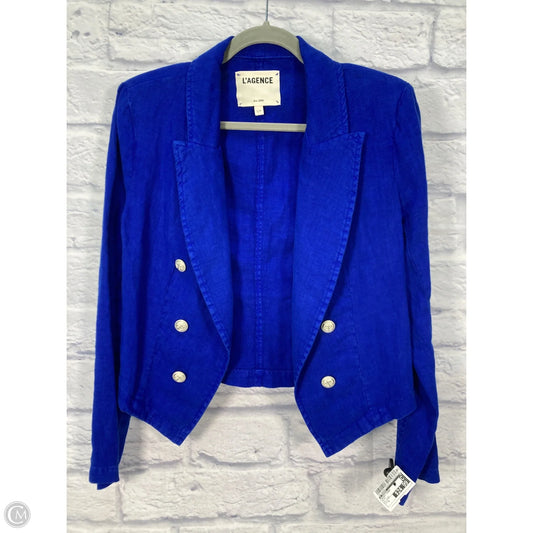 Jacket Other By L Agence In Blue, Size: S