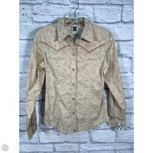 Top Long Sleeve By The North Face In Brown, Size: Xs