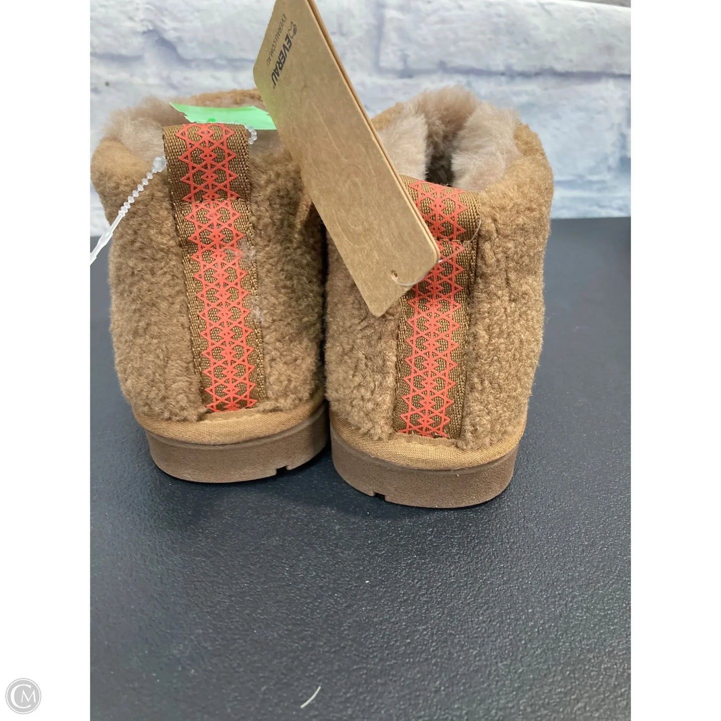 Boots Snow By Clothes Mentor In Brown, Size: 9.5