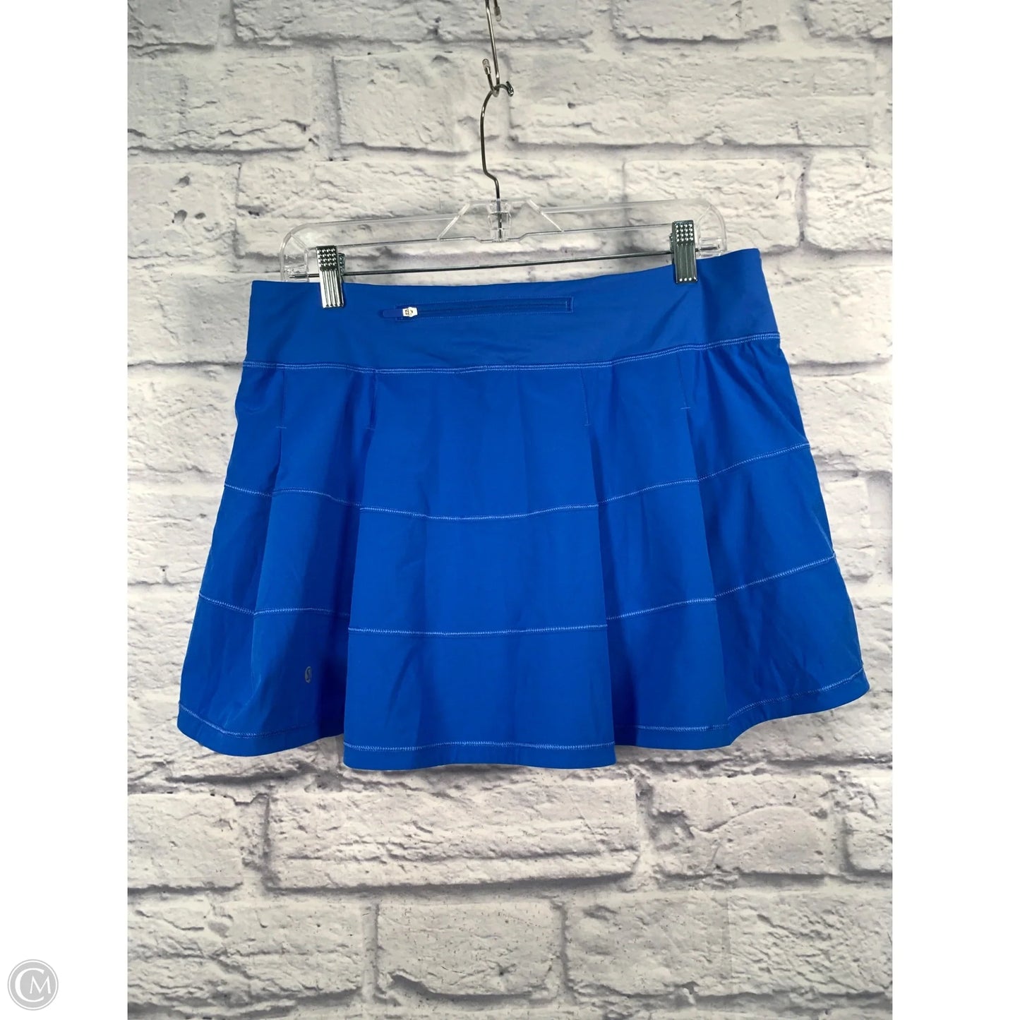 Athletic Skort By Lululemon In Blue, Size: 10