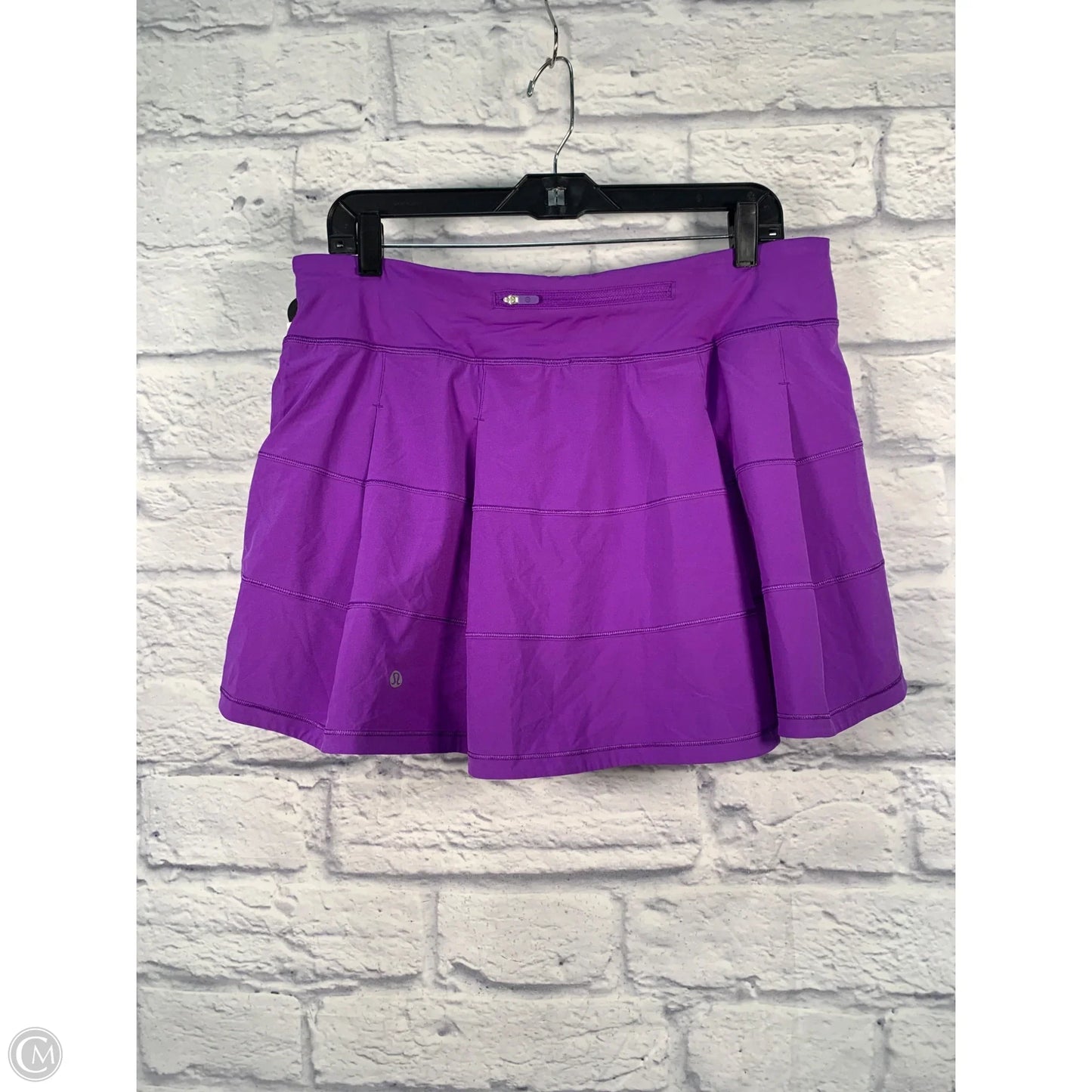 Athletic Skort By Lululemon In Purple, Size: 12