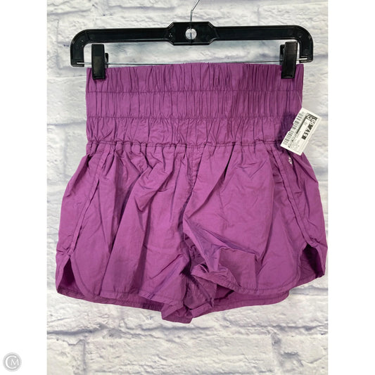 Athletic Shorts By Free People In Purple, Size: S