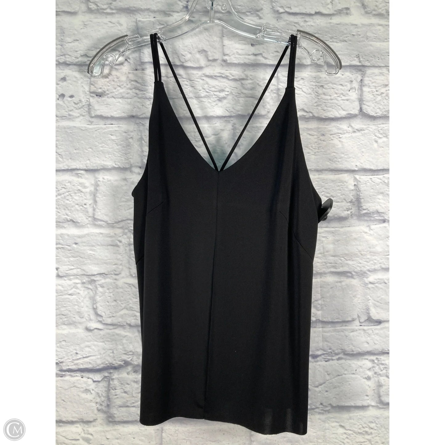 Top Sleeveless By Deletta In Black, Size: M