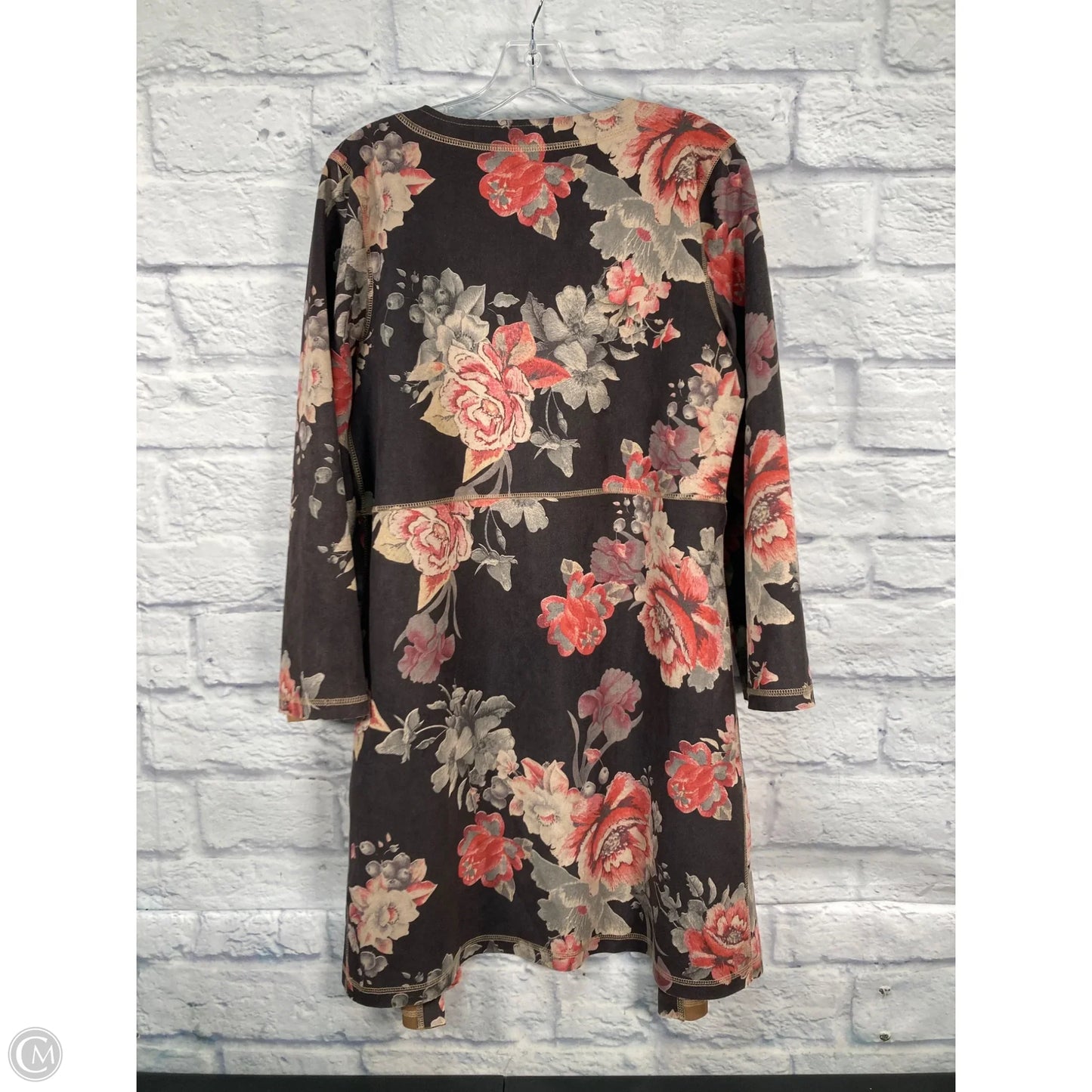 Cardigan By Anthropologie In Floral Print, Size: M