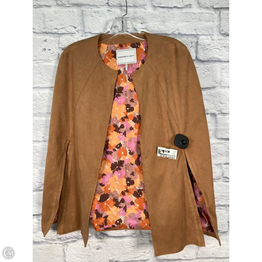 Shawl By Anthropologie In Brown, Size: L