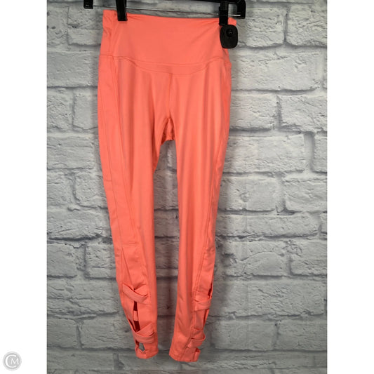 Athletic Leggings By Free People In Orange, Size: Xs