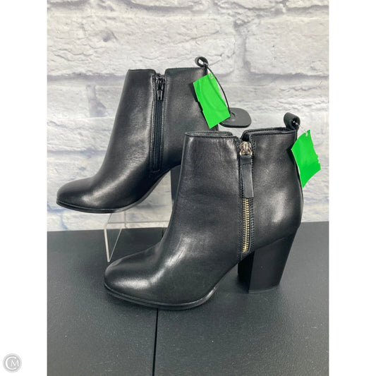 Boots Ankle Heels By Aldo In Black, Size: 7.5