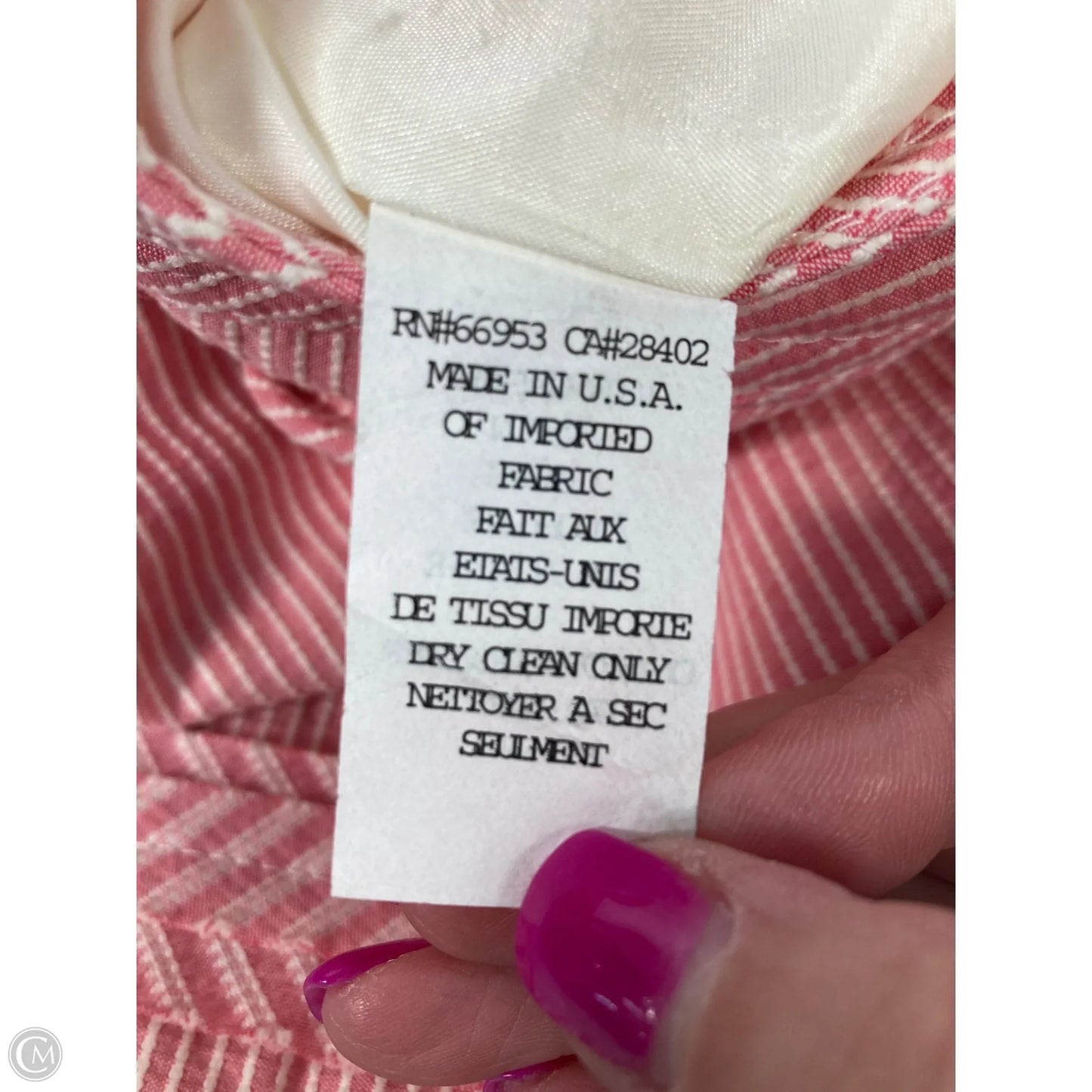 Skirt Midi By Cynthia Steffe In Striped Pattern, Size: 6