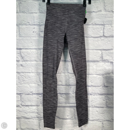 Athletic Leggings By Lululemon In Grey, Size: 4