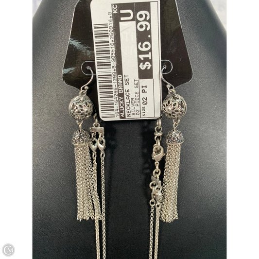 Necklace Set By Lucky Brand, Size: 02 Piece Set