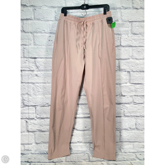 Athletic Pants By Johnny Was In Pink, Size: L