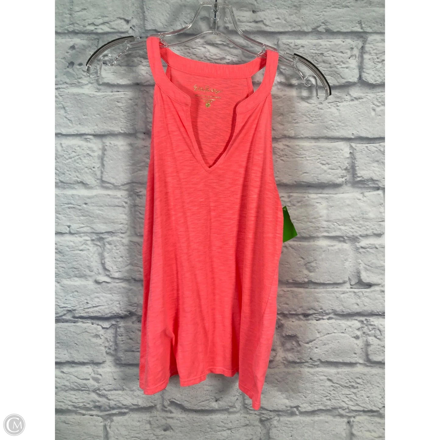 Top Sleeveless Designer By Lilly Pulitzer In Pink, Size: S