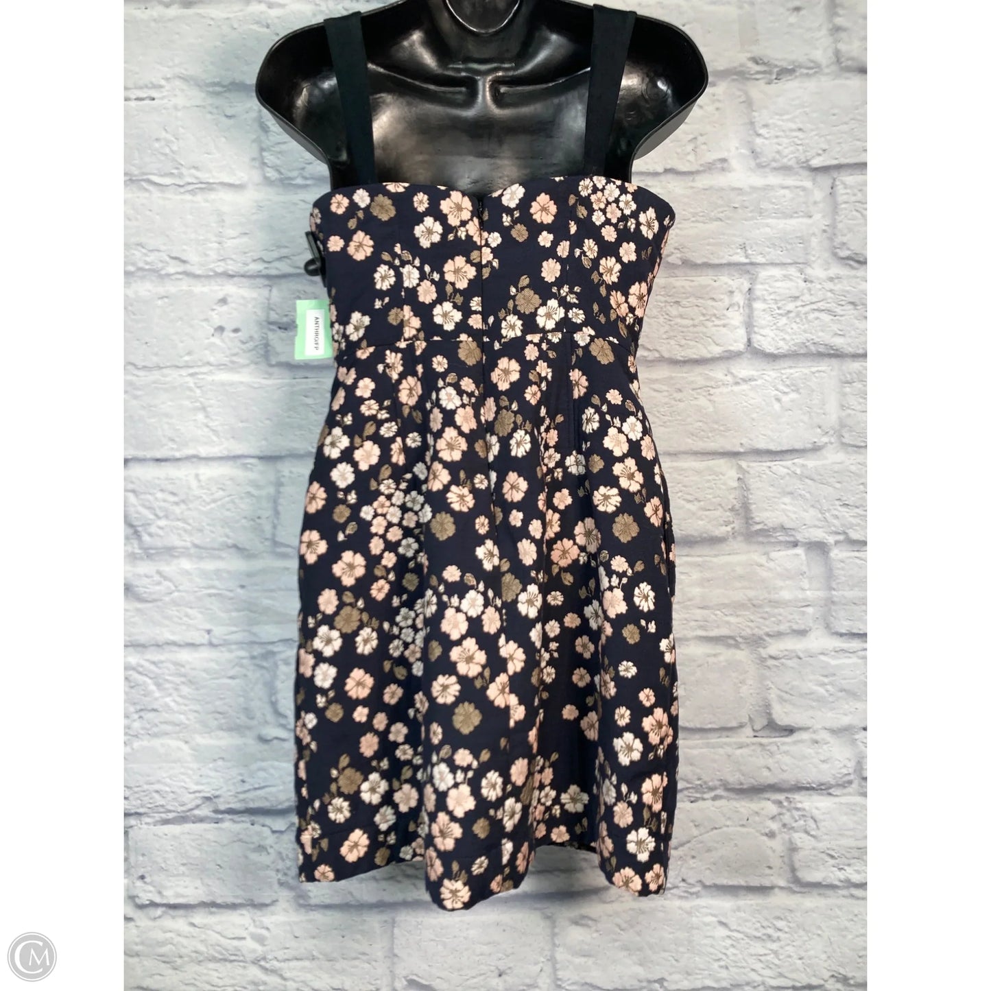 Dress Casual Short By Maeve In Blue & Pink, Size: Xs