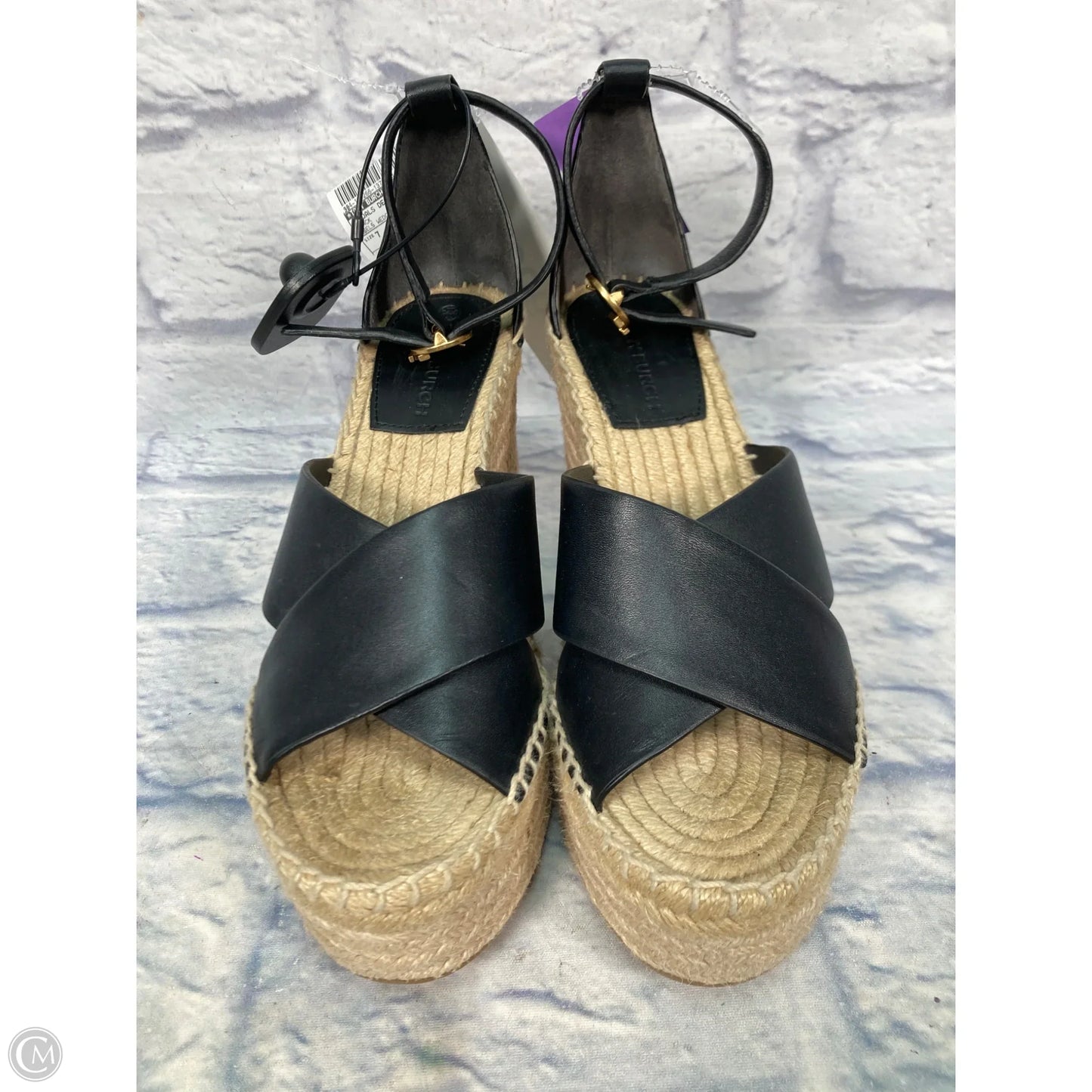 Sandals Designer By Tory Burch In Black, Size: 7