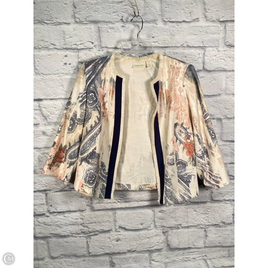 Jacket Other By Chicos In Multi-colored, Size: S