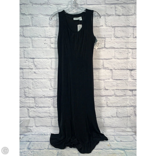 Dress Casual Maxi By Chicos In Black, Size: S