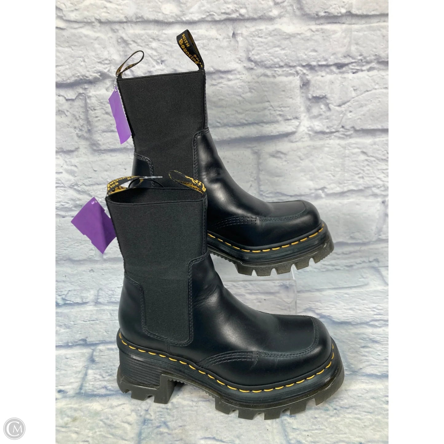 Boots Combat By Dr Martens In Black, Size: 7