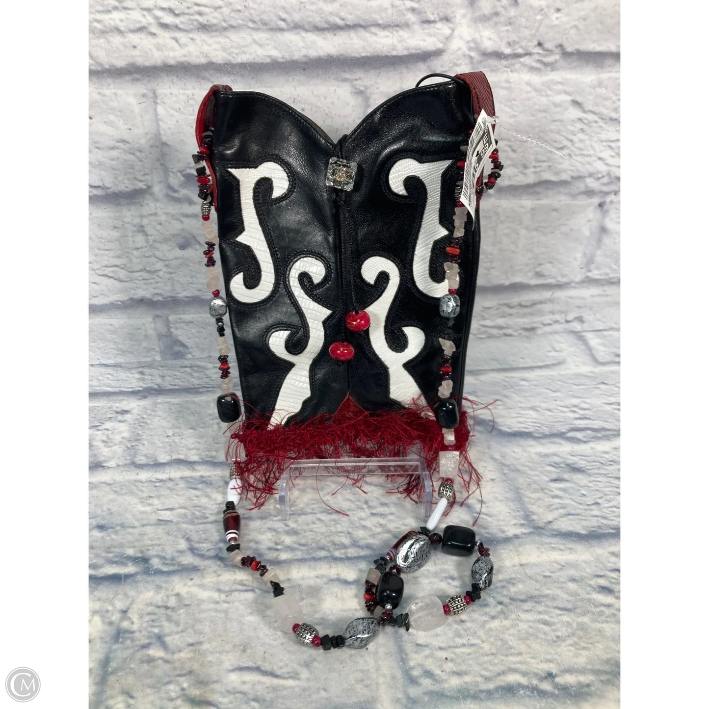 Crossbody Leather By Clothes Mentor, Size: Small
