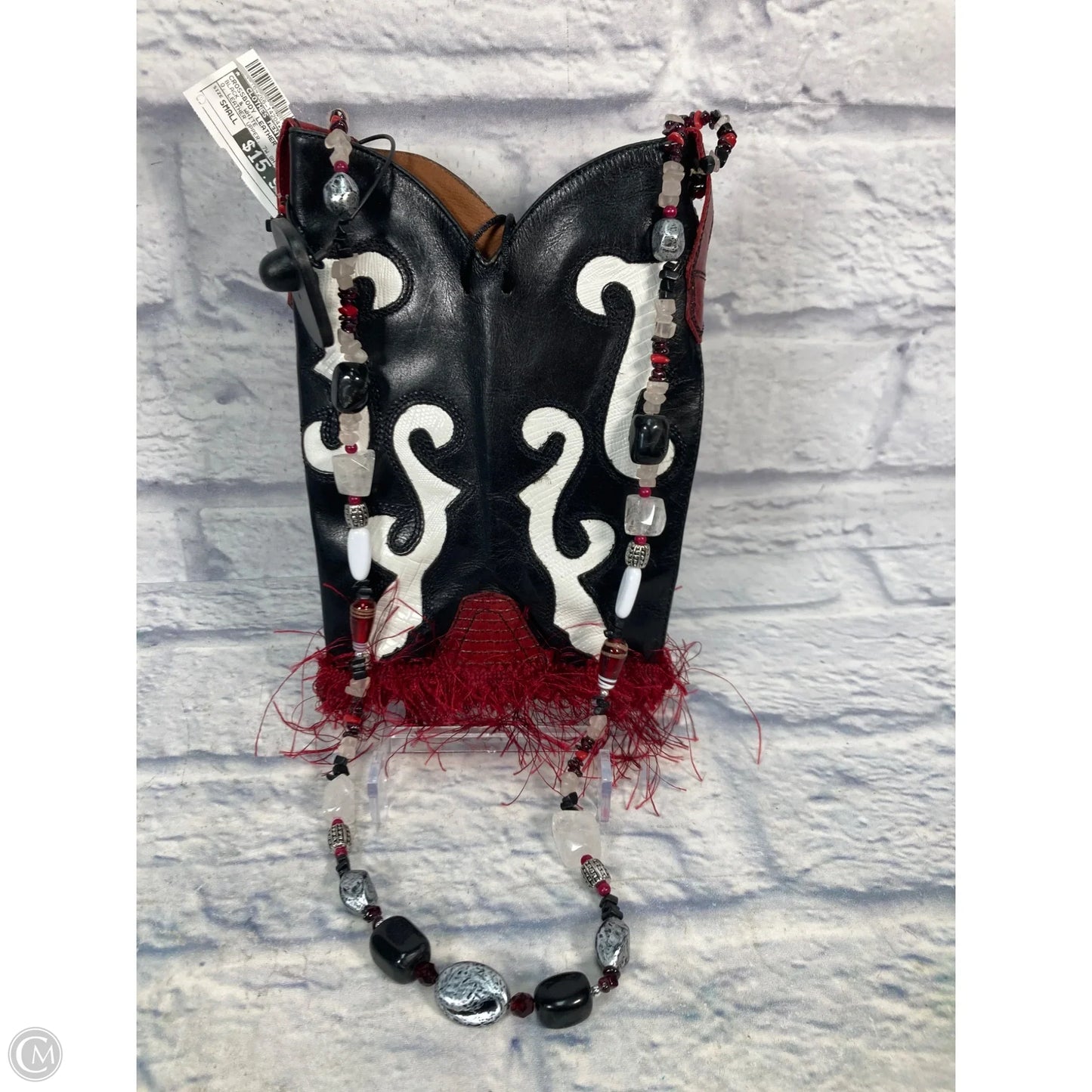 Crossbody Leather By Clothes Mentor, Size: Small