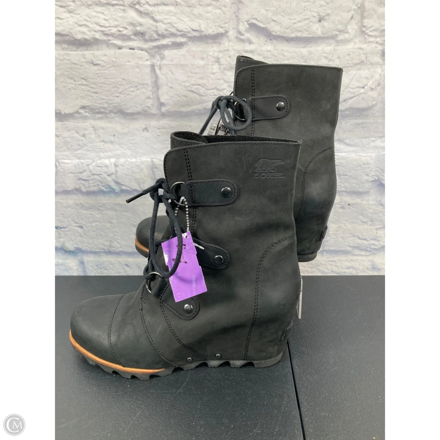Boots Ankle Flats By Sorel In Black, Size: 9