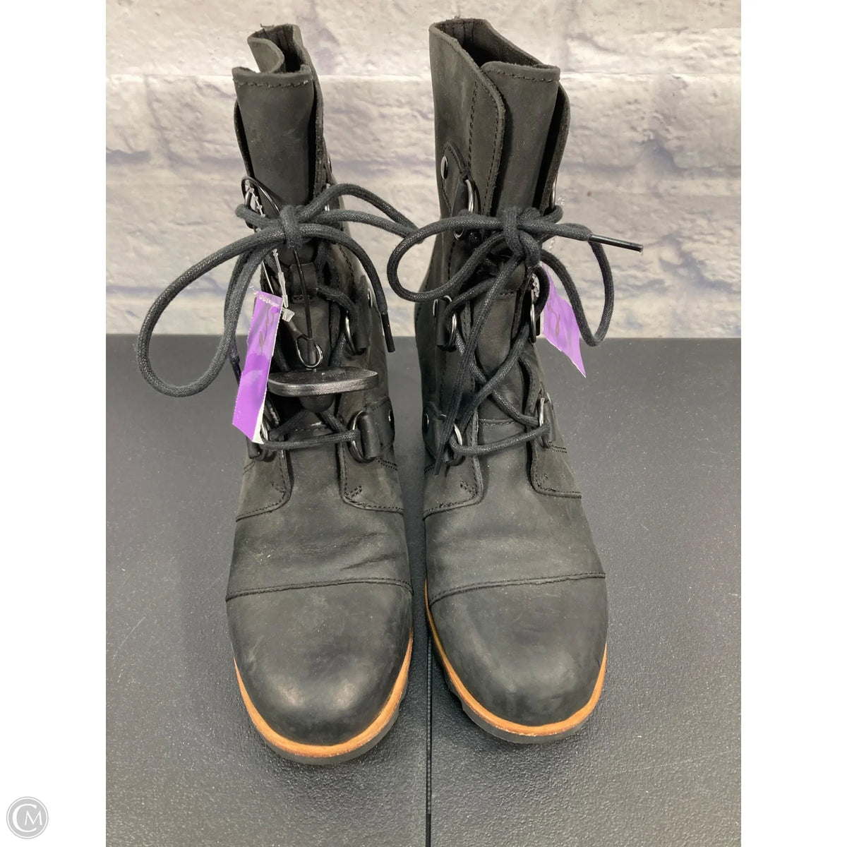 Boots Ankle Flats By Sorel In Black, Size: 9