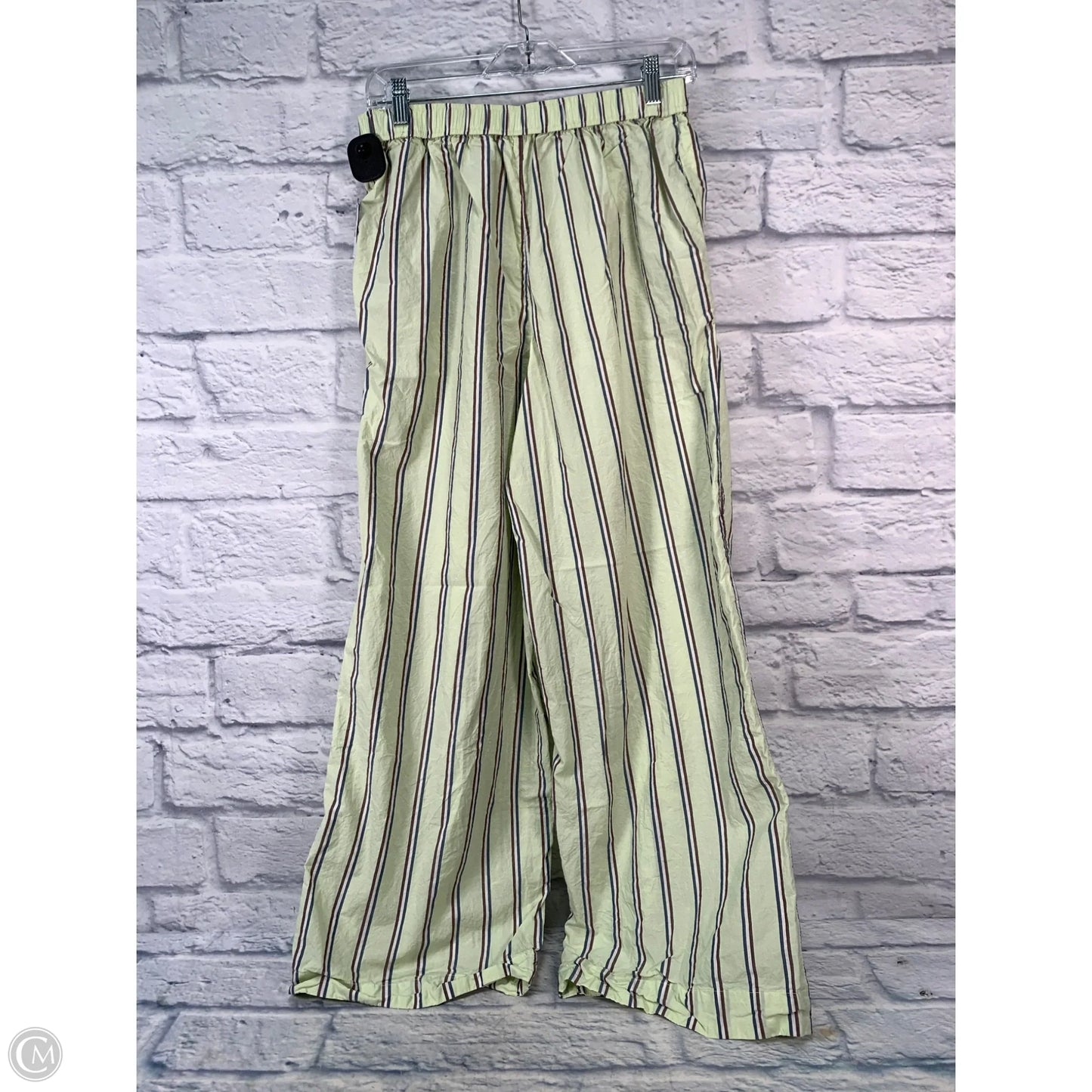 Pants Wide Leg By Anthropologie In Striped Pattern, Size: 8