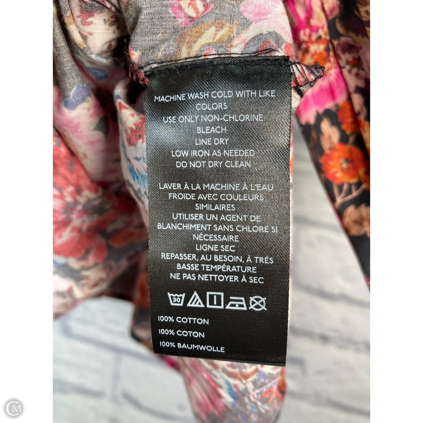Top Short Sleeve By Maeve In Floral Print, Size: Xxs